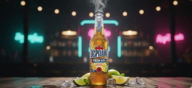 DESPERADOS VIRGIN MOJITO ZERO 33 CL
