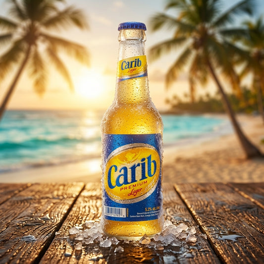 BIERE CARIB LAGER 4X6 33CL BOUTEILLE