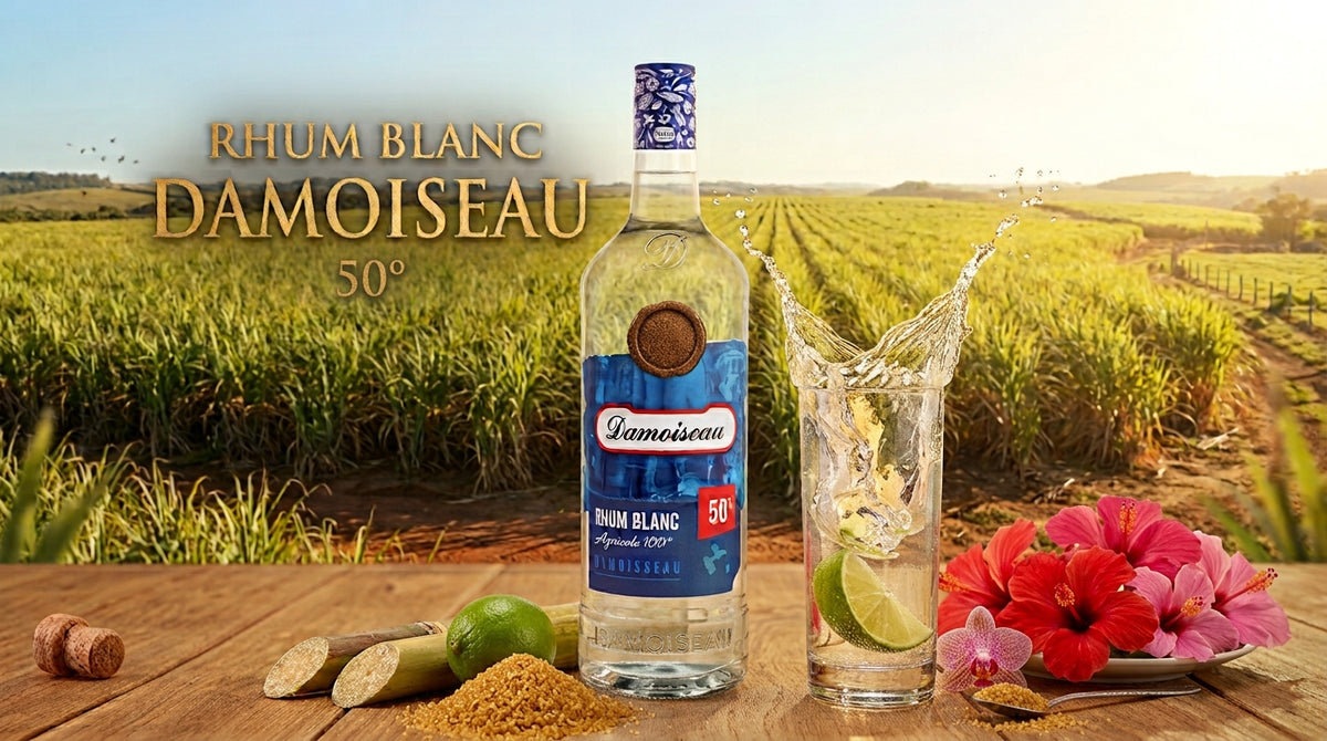 RHUM BLANC DAMOISEAU 50° - 1L